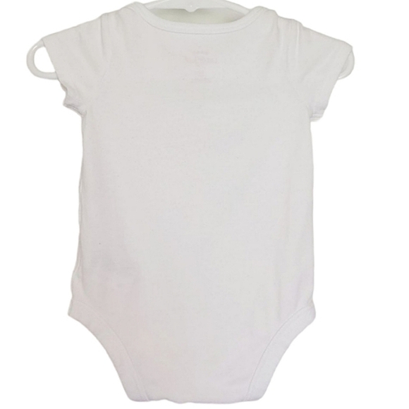 K1094 * Cat & Jack Awesome Sister Onsie White Size 0-3M - Picture 3 of 7